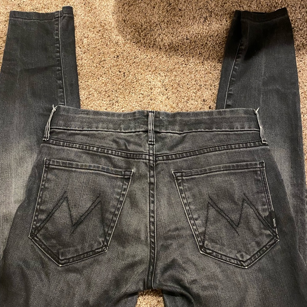 Mothers brand jeans size 26 blackish grey color